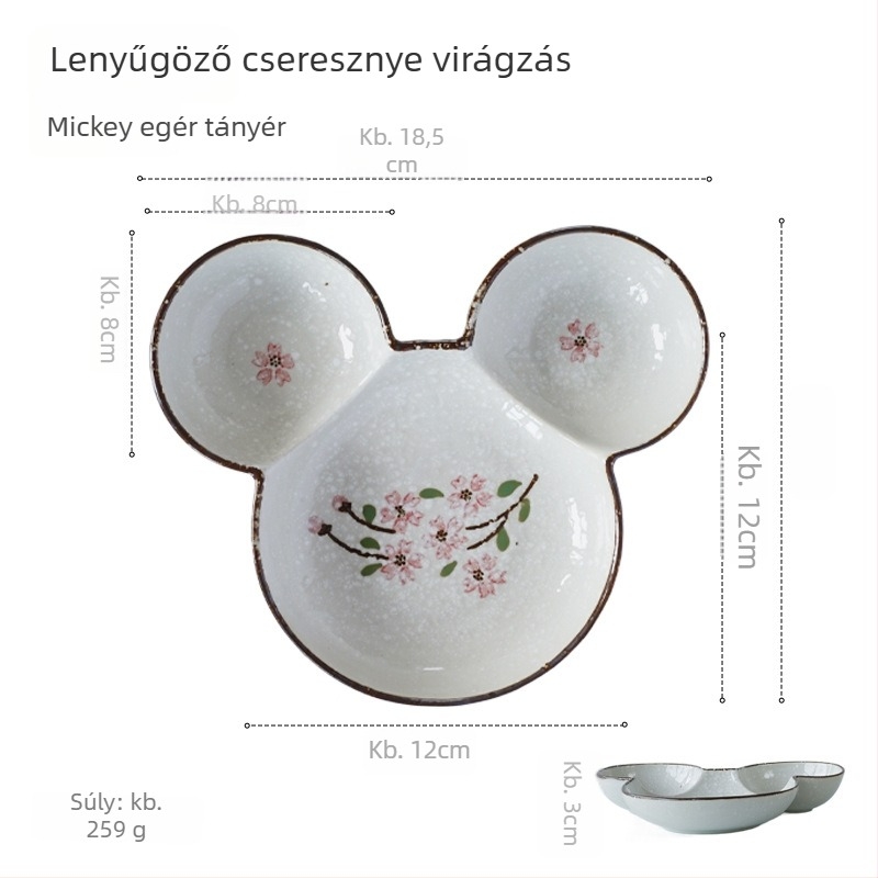 Porcelán étkészlet – mikrohullámú sütőben használható, japán stílus, változatos minták, aláglazúros szín