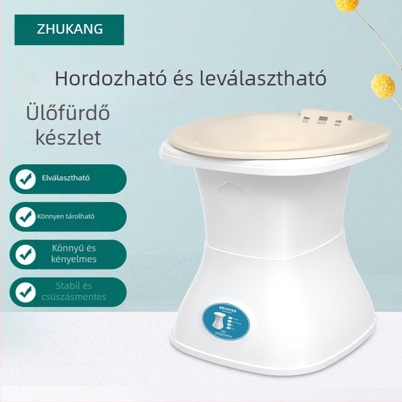 Műanyag ülőfürdő medencés szett – Helping Kang, felnőtteknek, ülőfürdéshez és mindennapi ápoláshoz, stílus: Egyéb