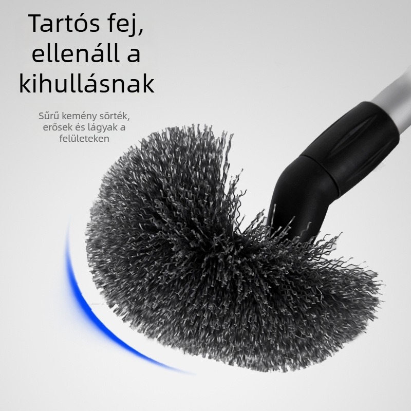 WC-kefefej – cserélhető, háztartási használatra; műanyag; 200 g; Blue wood