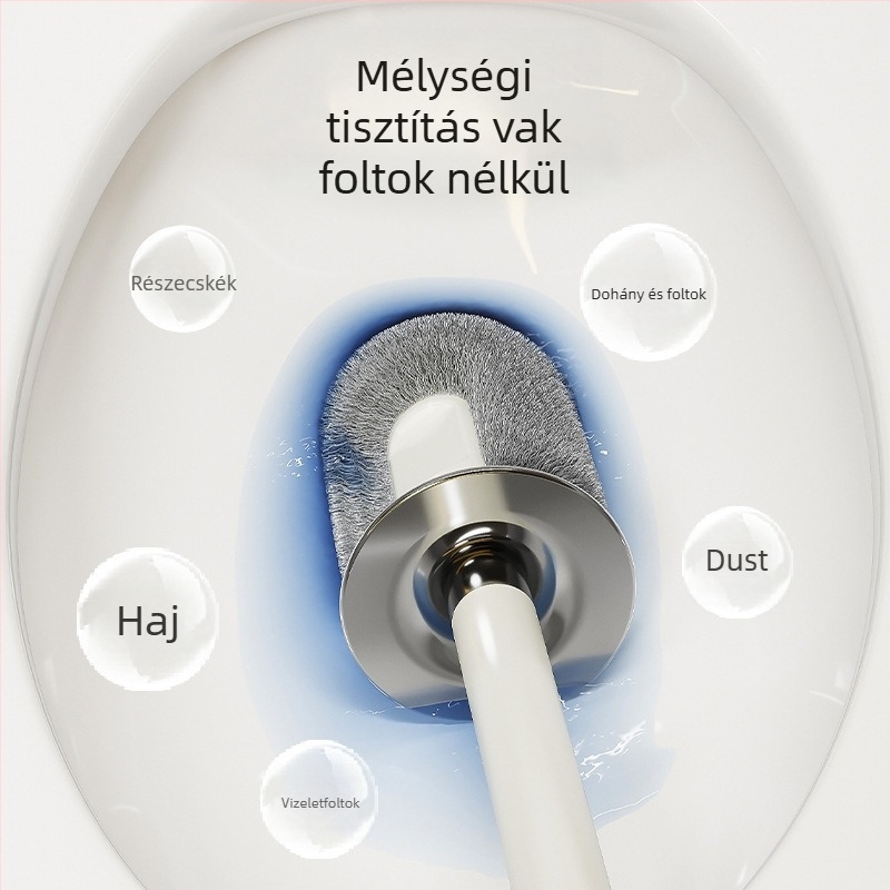 WC-kefe szívókoronggal, falra szerelhető, fúrás nélkül, holt zónák nélkül – Márka Independent, Anyag: Műanyag, Modell: Yd2dFzPC, Stílus: Könnyű luxus