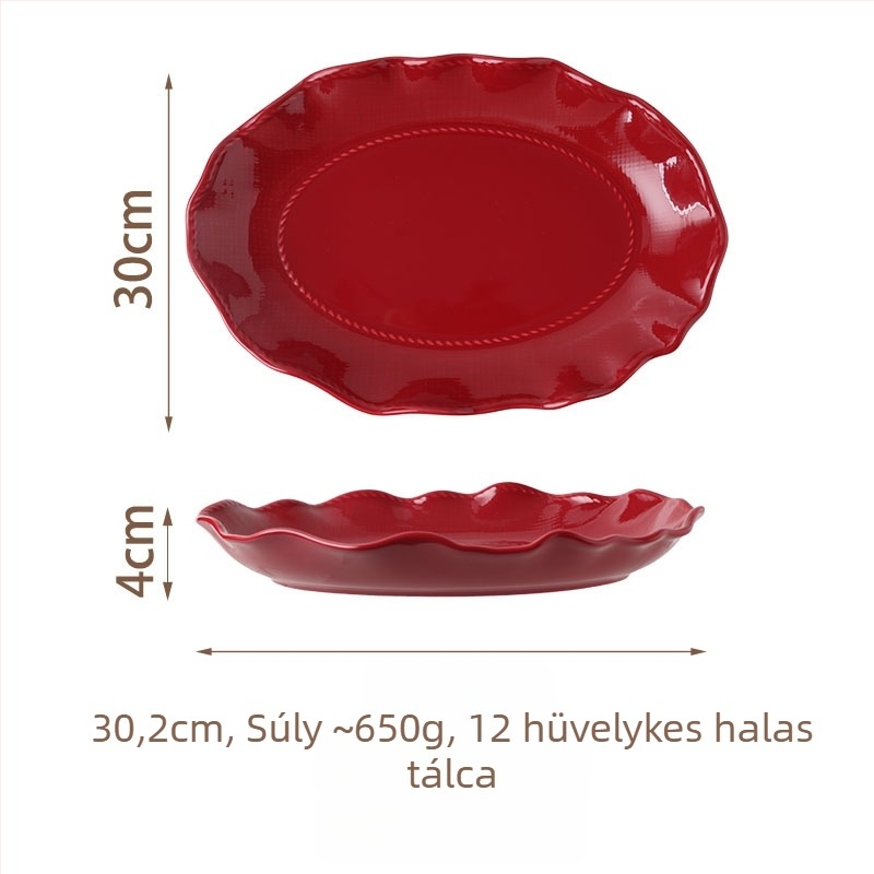 Kerámia étkészlet (tálak és tányérok) — modern minimalist stílus, egyszínű mázolt felület, mikrohullámú sütőben használható, testreszabás elérhető