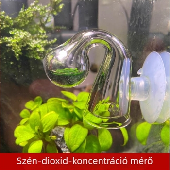 Akvaris CO2 Detektor valós idejű CO2-figyeléshez növényes tartályban (Anyag: Üveg; Tömeg: 0.01; Márka: Unpacking; Kategória: Akváriumi Eszközök)