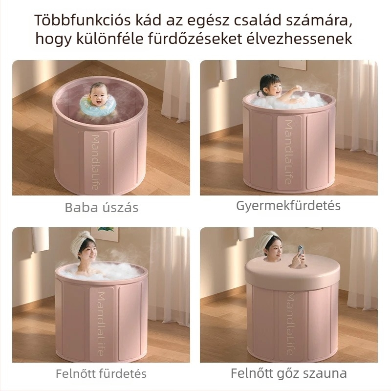 Összecsukható fürdőkáda felnőtteknek
