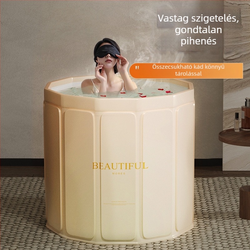 Összecsukható fürdőkáda felnőtteknek