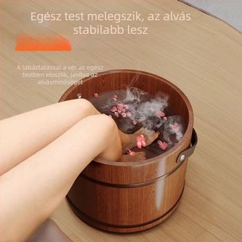 Ciprusfa lábfürdő hordó, fa hordó stílus, felnőtteknek
