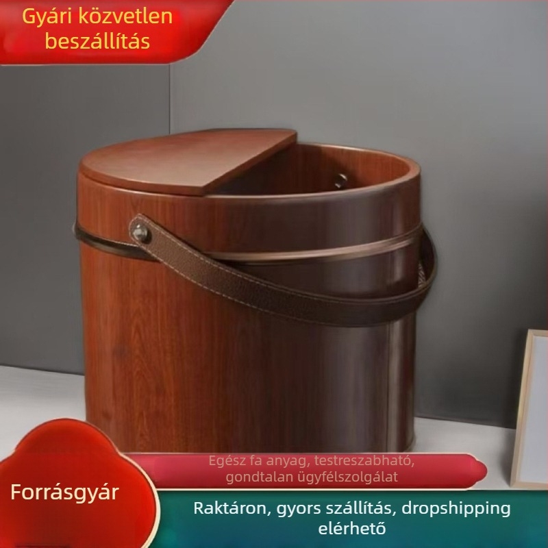 Ciprusfa lábfürdő hordó, fa hordó stílus, felnőtteknek