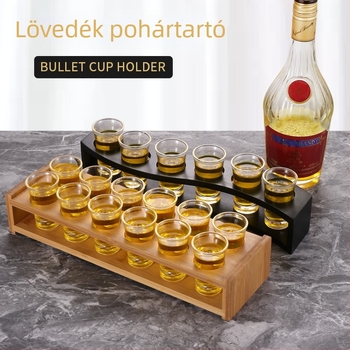 Bullet pohártartó, fa, egyszerű stílus, 2019-es megjelenés (Bullet pohártartó • fa • egyszerű stílus • 2019-es megjelenés)