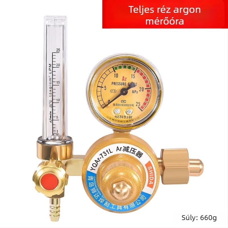 Argon nyomáscsökkentő YQAr-731L, Ouhu, Argon 36V sorozat, 24–220V