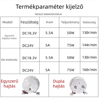 Drót adagoló motor hegesztőgépekhez - egy- vagy kettős hajtás, balra-jobb irányítás, Wire Feeder Motor sorozat, Ouhu márka