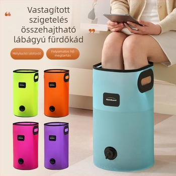 Összecsukható lábáztató vödör, PVC, Rain Guard, felnőtteknek