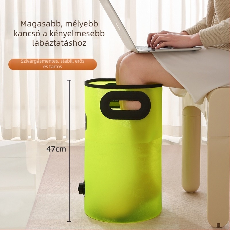 Összecsukható lábáztató vödör, PVC, Rain Guard, felnőtteknek