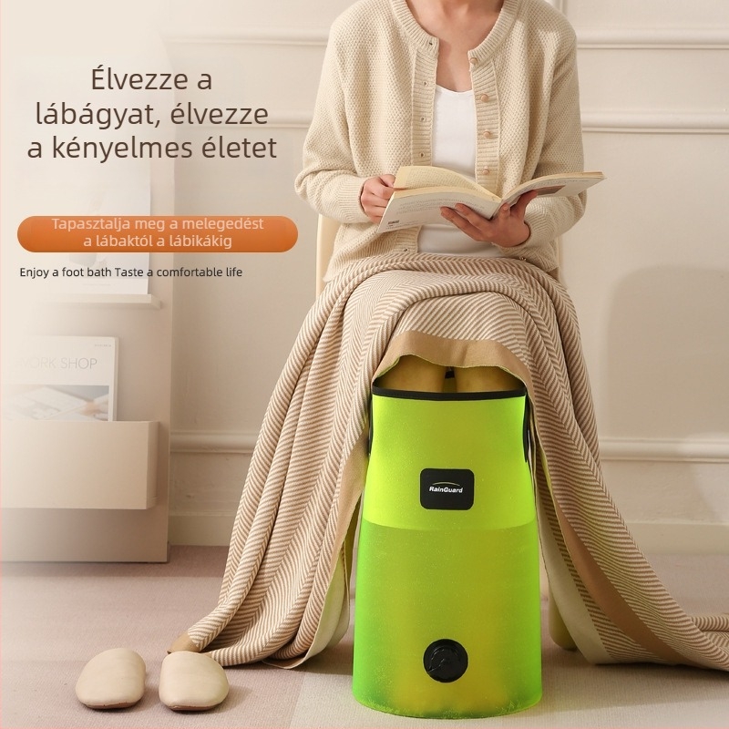 Összecsukható lábáztató vödör, PVC, Rain Guard, felnőtteknek