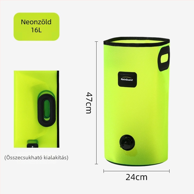 Összecsukható lábáztató vödör, PVC, Rain Guard, felnőtteknek