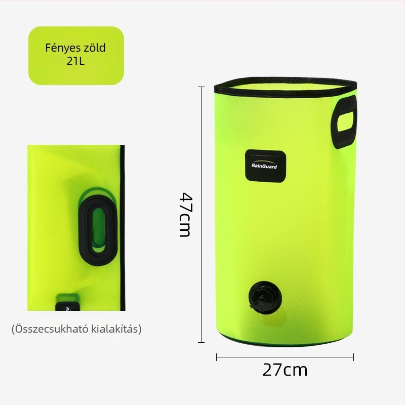 Összecsukható lábáztató vödör, PVC, Rain Guard, felnőtteknek