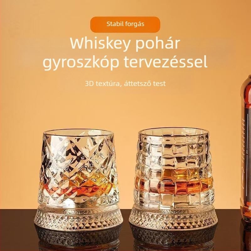 Üvegpohár, hengeres, egyrétegű, közvetlen ivó sapkával, logónyomtatás elérhető