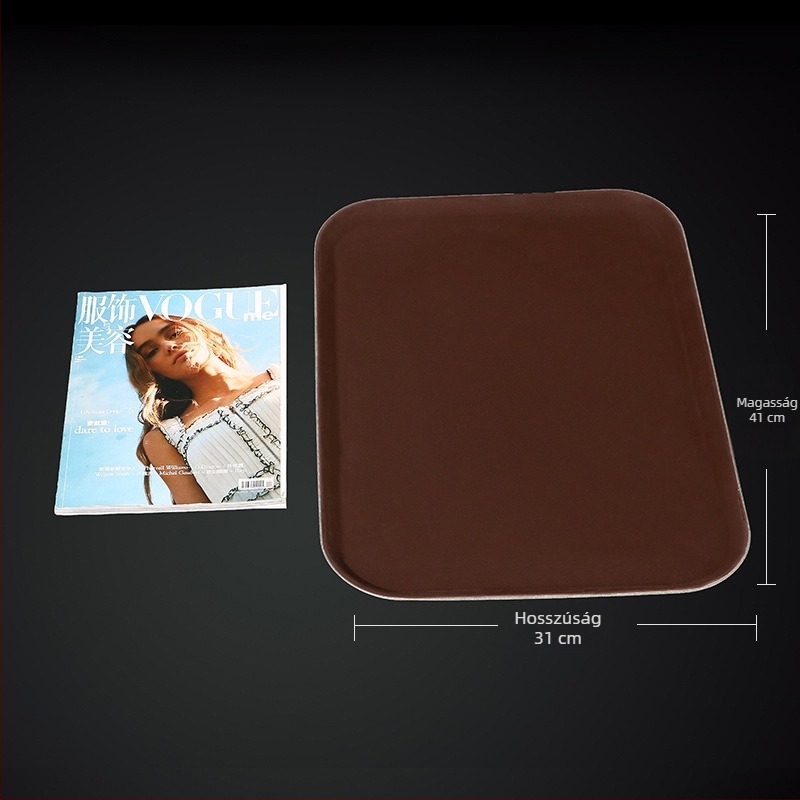 Műanyag kör alakú tál az étkezésekhez, modern és minimális stílus, nyomtatott logóval, mikrohullámú sütőhöz nem alkalmas, 2018-ban debütált.