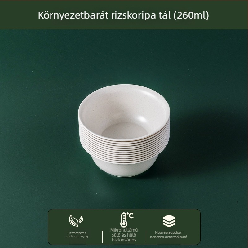 Egyszer használatos edénykészlet alumíniumfóliából, élelmiszer-minőségű, vastagított, hőálló tányérok, kültéri használatra.