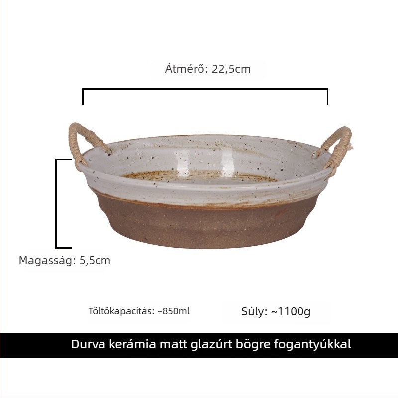 Porcelain chime porcelán tál- és tányérkészlet, retro könnyű luxus stílus, kör alakú, glazúrozott felület, mikrohullámú sütőben használható