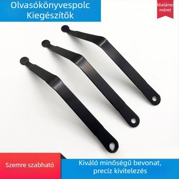 Könyvespolcra szerelhető rugós klipe — Vasból, Típus: WP Argon ívhegesztés áramvezető
