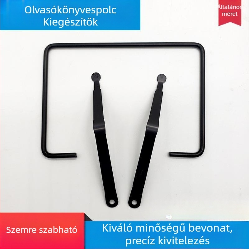 Könyvespolcra szerelhető rugós klipe — Vasból, Típus: WP Argon ívhegesztés áramvezető