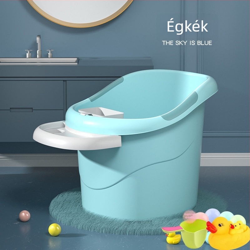 Leboni műanyag babafürdőkád gyerekeknek – teljes testű fürdéshez