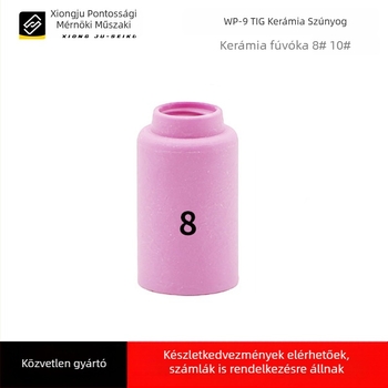 WP-9 kerámia fúvóka argonív hegesztéshez – No. 4 és No. 5, vastagított kerámia
