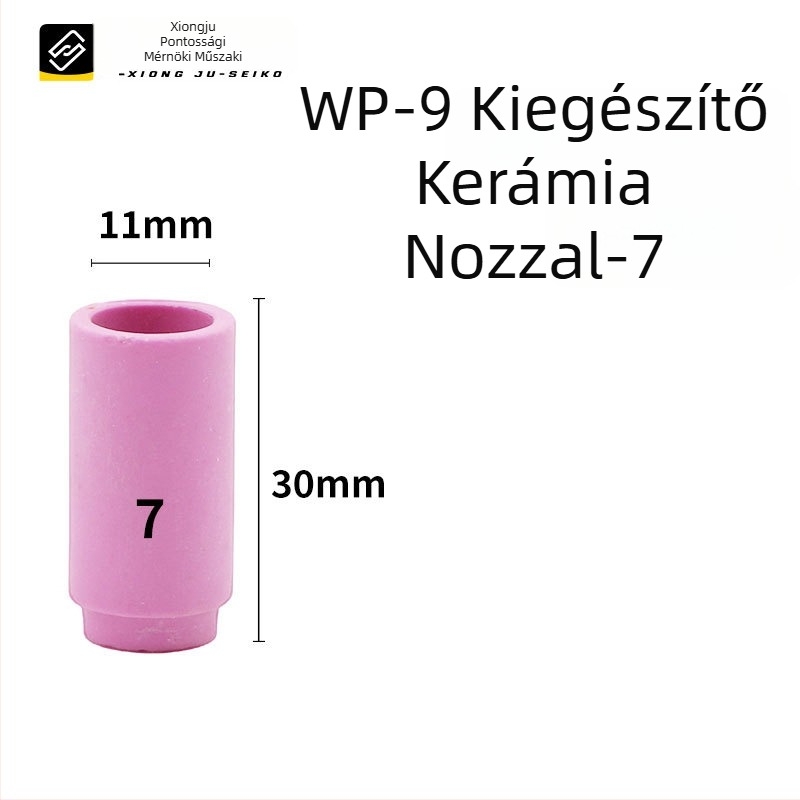 WP-9 kerámia fúvóka argonív hegesztéshez – No. 4 és No. 5, vastagított kerámia