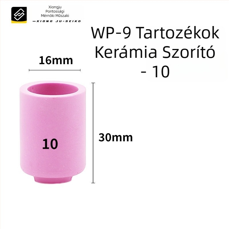 WP-9 kerámia fúvóka argonív hegesztéshez – No. 4 és No. 5, vastagított kerámia