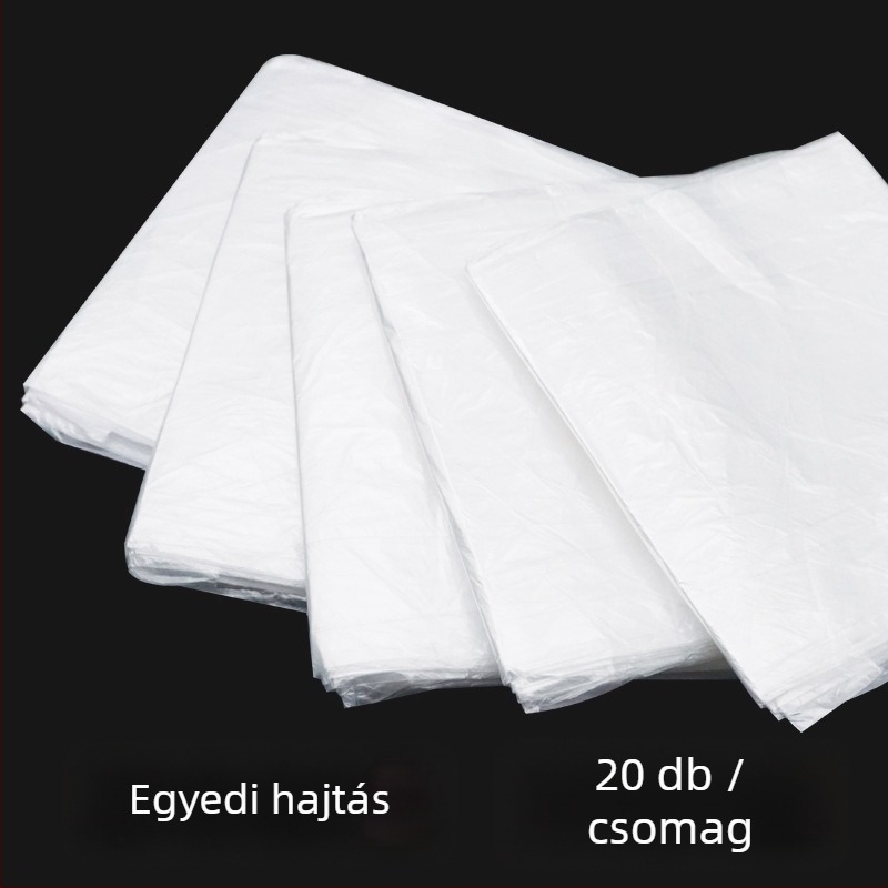 Egyszer használatos fürdőtaszka babafürdéshez, műanyag, fahordó stílus