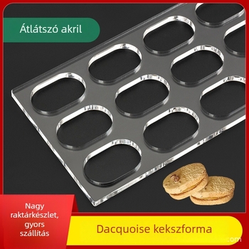 Akril süti forma – szabálytalan alakú, DIY sütéshez