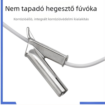 Rozsdamentes acélból készült forrólevegős hegesztőfúvóka-készlet — gyors háromszögű fúvóka, rögzített pontú fúvóka, Y-típusú körfúvóka; Tig150 kompatibilis