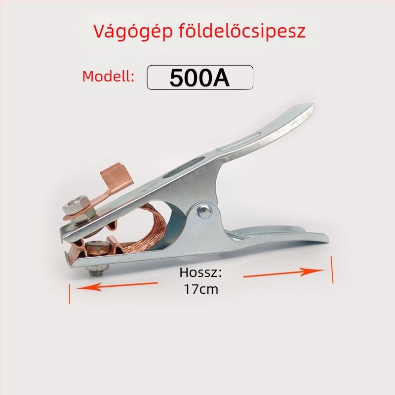 Földelő csipesz hegesztőgéphez, Haiyi, vasból, 500A/1000A/1500A, argon ívhegesztéshez