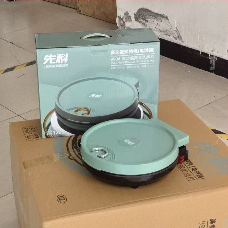 Xianke 9960 Elektromos palacsinta serpenyő kettős fűtéssel