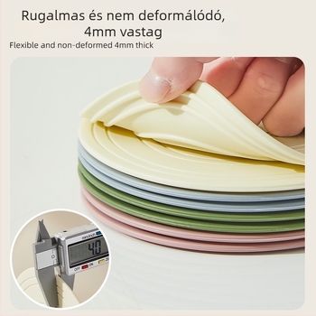 Szilikon étkezési alátét – univerzális minta, szabálytalan forma, skandináv stílus
