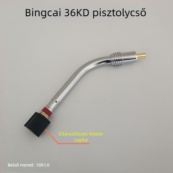 Mige welding gooseneck gun, másodlagos gooseneck cső; származás Hebei, Kína; engedélyezett magánmárkák; nem importált