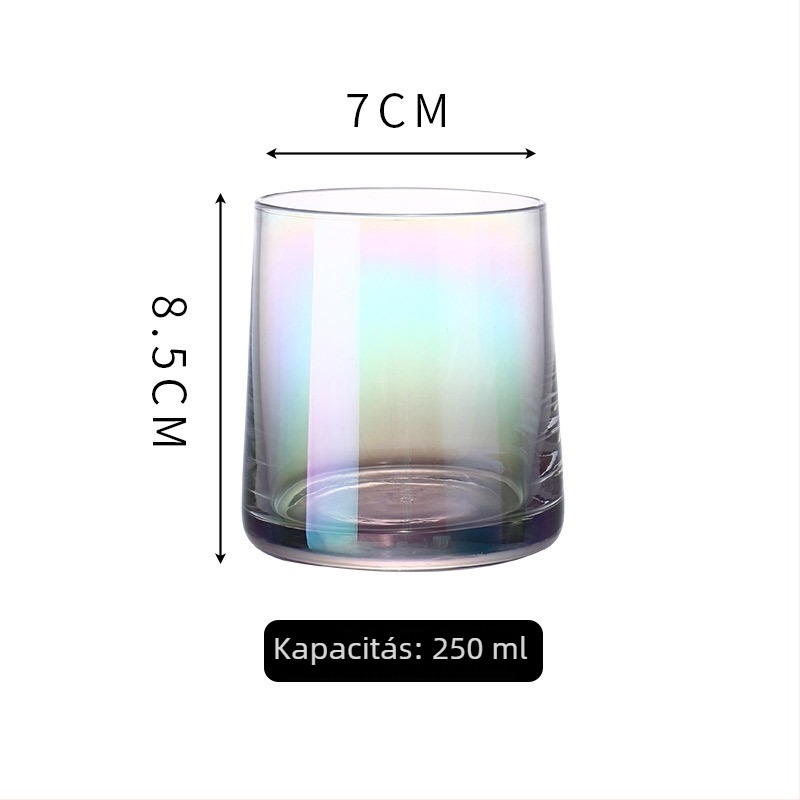 6 részes üveg fogkefés és öblítő pohár szett, szállodák és vendégházak számára, minimalist design, boroszilikát üveg, pároknak.