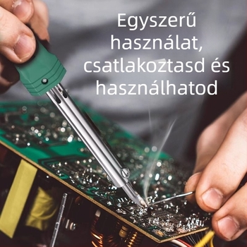 Professzionális forrasztópáka állandó hőmérséklettel, 60W; külső fűtés 40W; kerámiás belső fűtés 25W