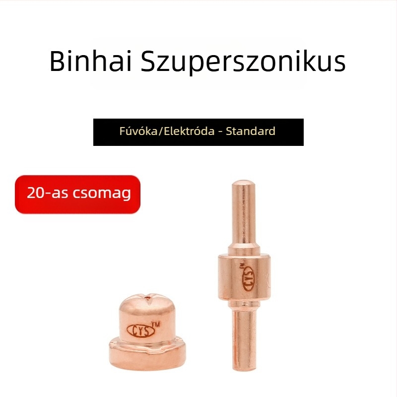 Plazmavágó fúvóka LGK40 Supersonic plazmavágóhoz, modell 40PT-31, alkalmas fémvágáshoz, vágási vastagság 5 mm, gáz: levegő