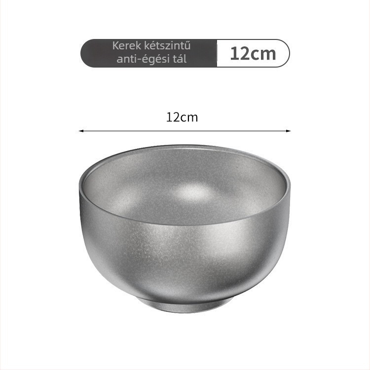 304 rozsdamentes acél étkészlet — retro hópehely ipari stílus; tálak és tányérok (rizstál, levesestál, mártásos tál); modern egyszerűség; logó testreszabás; mikrohullámú sütő nem alkalmas