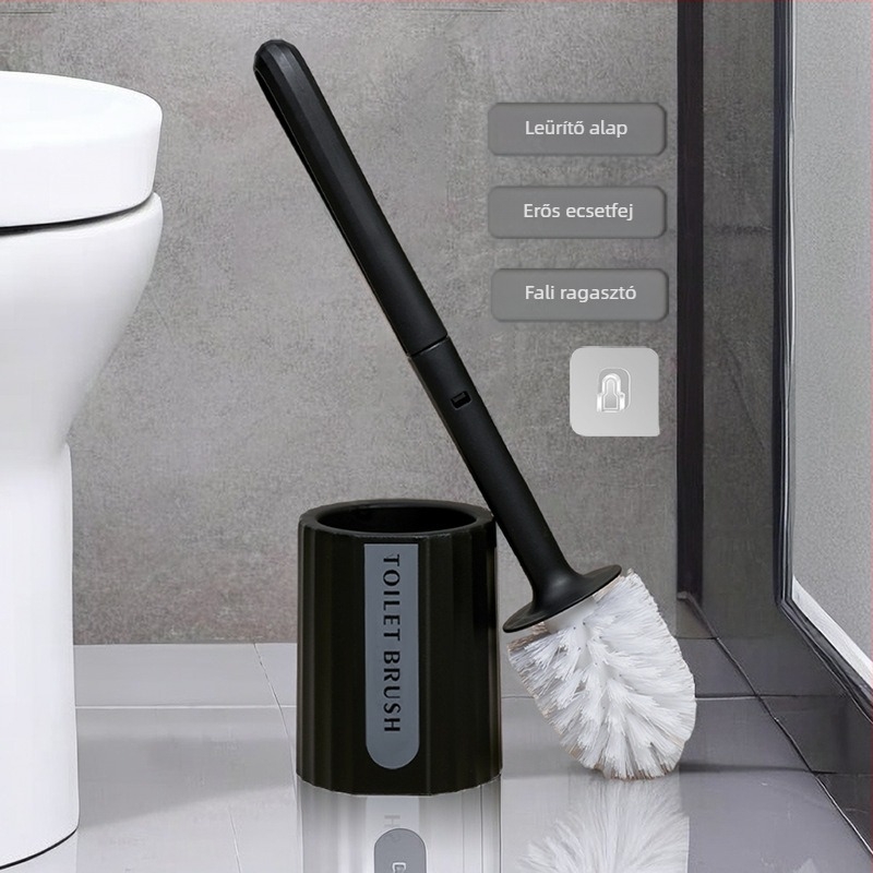 Durable toalettkefe készlet kerek fejjel és hosszú nyéllel, talppal; Márka Wood ding ding; Anyag: Műanyag; Eredet: Chongqing; Súly: 225 g