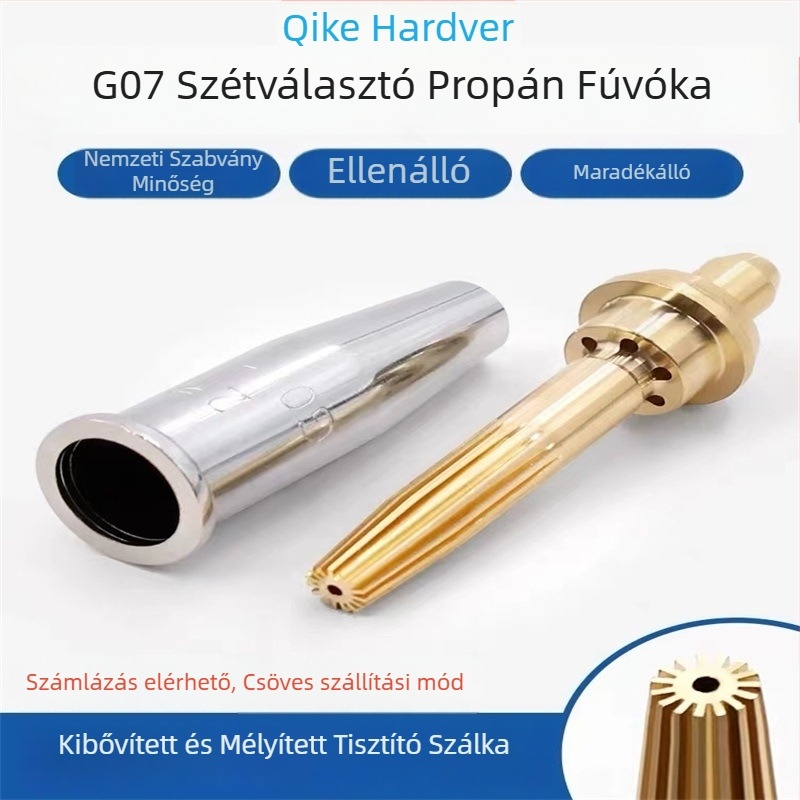 Preet osztott propán vágófej rozsdamentes acélból, LPG-hez, vágópisztolyhoz