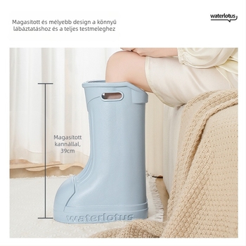 Lábfürdő kád (EVA anyag, felnőtteknek, fürdéshez)