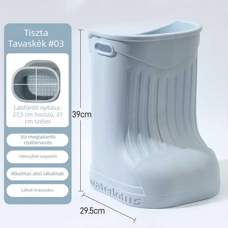 Lábfürdő kád (EVA anyag, felnőtteknek, fürdéshez)