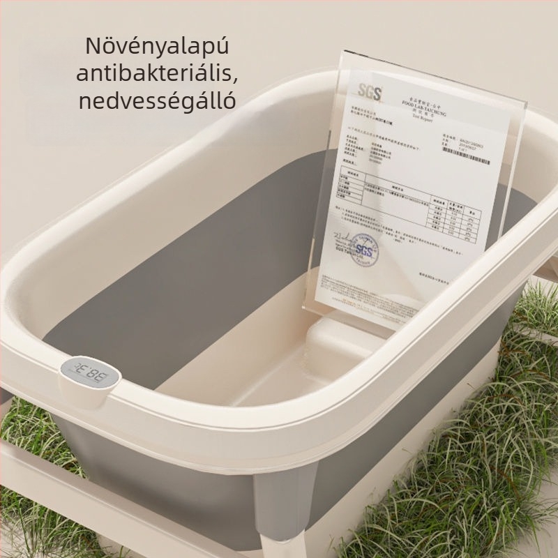 Mobico összecsukható gyermek fürdőkád – PP+TPE anyag, gyerekeknek, otthoni használat
