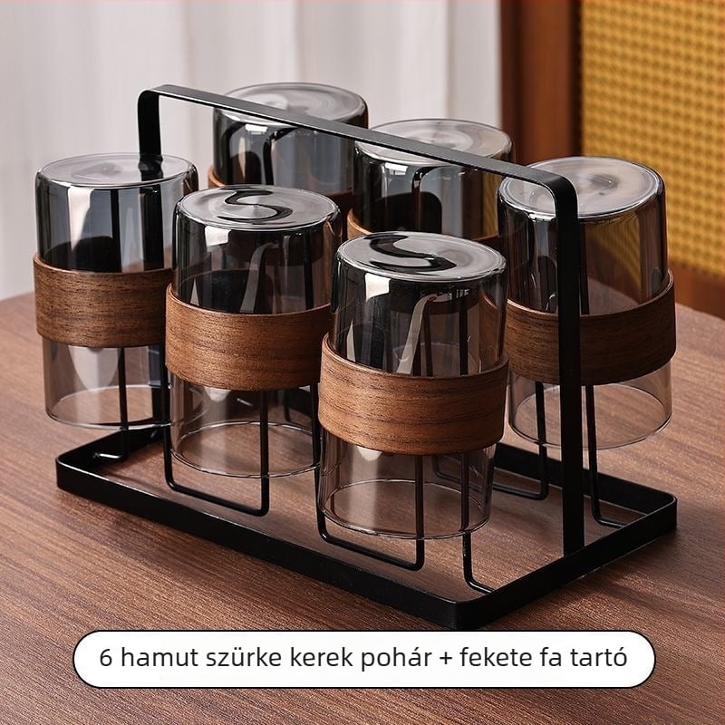 Üvegből készült teás készlet, kínai stílus, boroszilikát üveg, hőálló, ideális üzleti ajándék