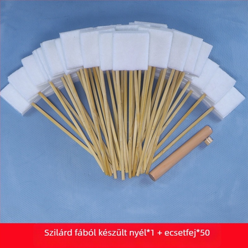 Egyszer használatos vécé-kefe háztartási célra — halott sarkok nélküli tisztítás, fugák tisztítása, cserélhető mag, műanyag