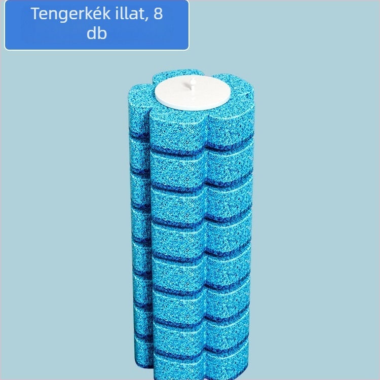 Egyszer használatos műanyag WC-kefe, modern minimalista dizájn, egy- vagy kettős cső kivitel, Yuheng márka