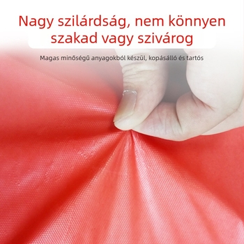 Egyszer használatos kerek műanyag asztalterítő, vastított, vízálló