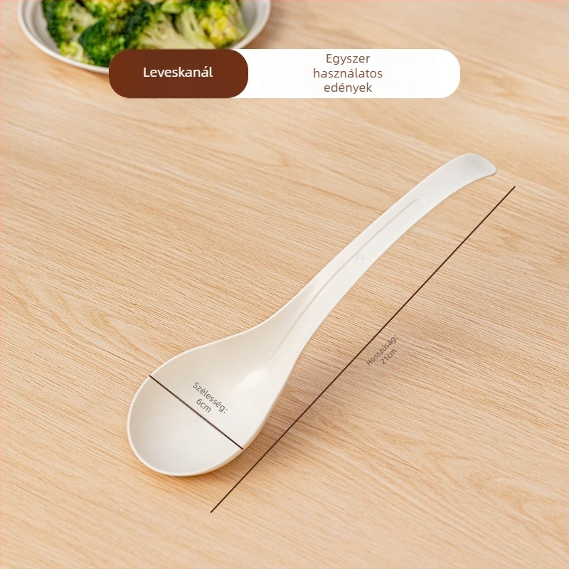 Egyszer használatos ételkészlet doboz kukorica keményítőből, élelmiszer-minőség, hordozható és zárható, kör alakú forma; Anyag: kukorica keményítő; Biodegradálható: Igen; Mennyiség: 1; Kapacitás: 1