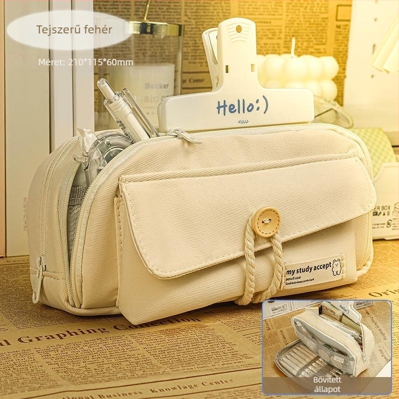 Ceruzatartó, japán stílusú kanvas, universal, 2024-es modell